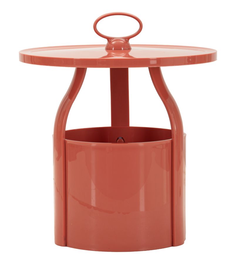 Bijzettafel Iris End Table Red Ø 44×43 cm