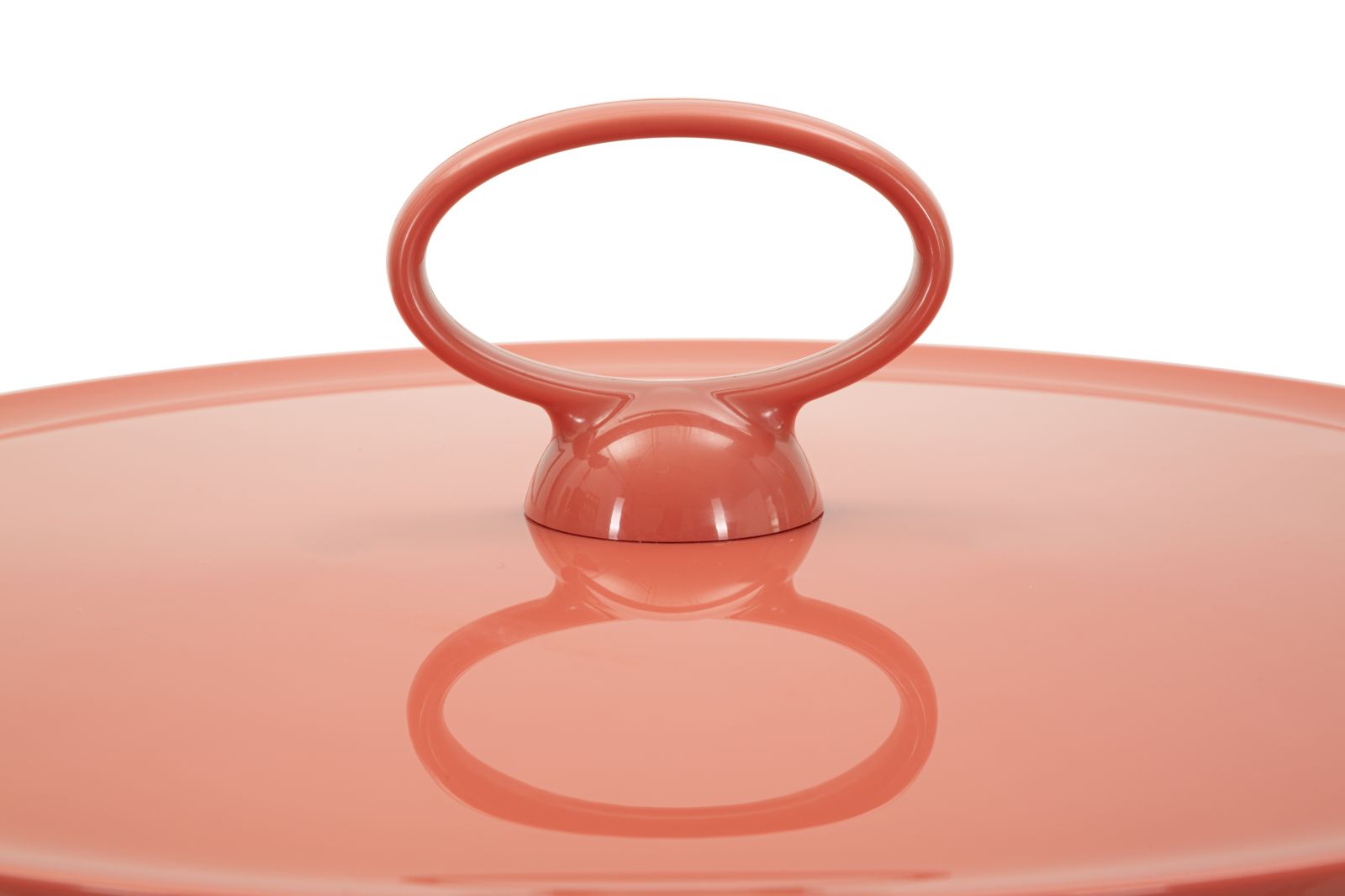 Bijzettafel Iris End Table Red Ø 44×43 cm