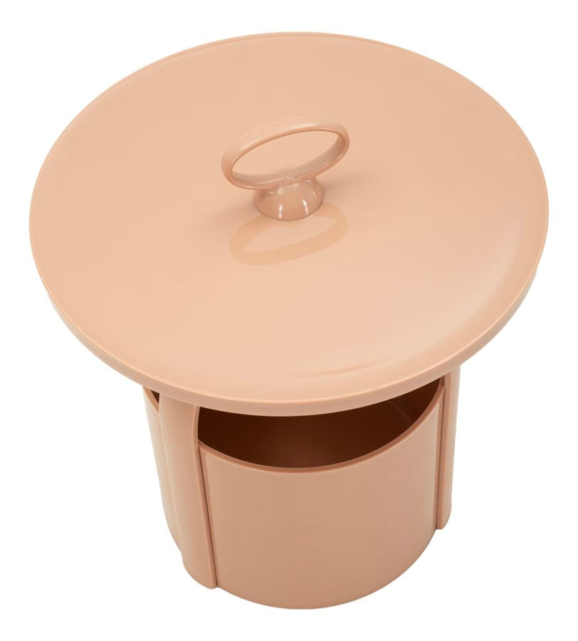 Bijzettafel Iris End Table Pink Ø 44×43 cm