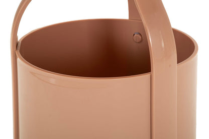 Bijzettafel Iris End Table Pink Ø 44×43 cm
