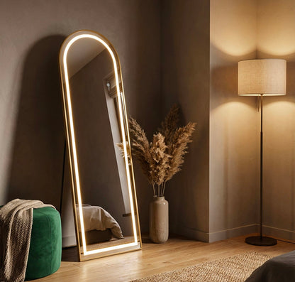 Spiegel Led Floor Mirror Simple Arc 50×3 cm