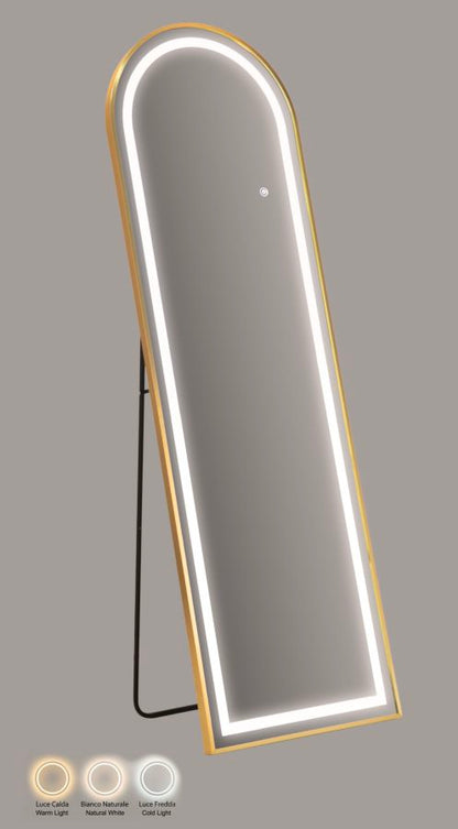 Spiegel Led Floor Mirror Simple Arc 50×3 cm