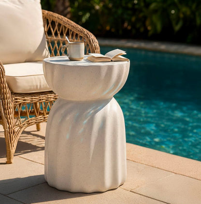 Bijzettafel Twisty End Table Ø 36×47,5 cm