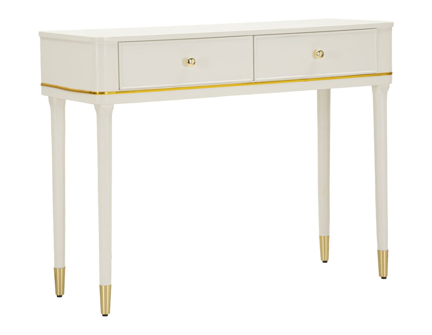 Consoletafel Camille Console White 101×37×78 cm