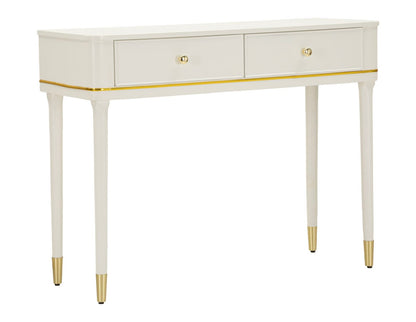 Consoletafel Camille Console White 101×37×78 cm