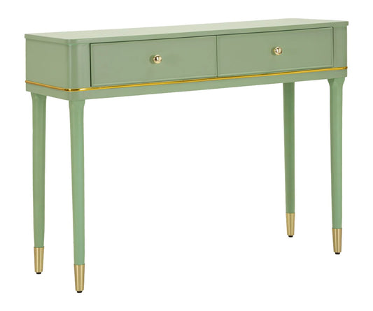 Consoletafel Camille Console Green 101×37×78 cm