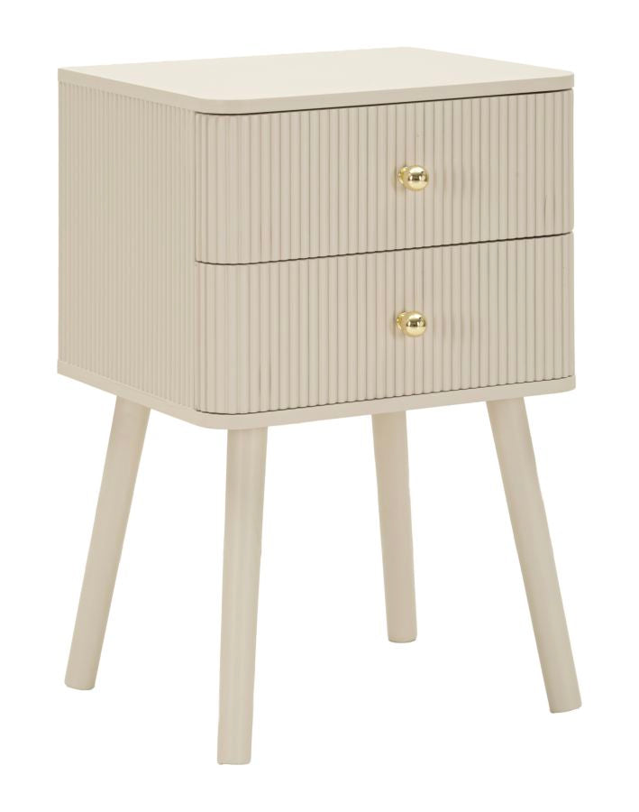 Nachtkastje Shy Bedside 2 Drawers 34×37,5×59 cm