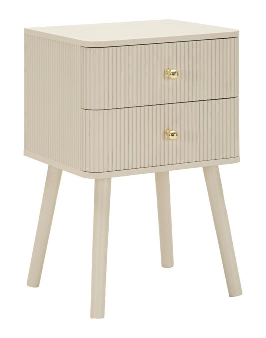 Nachtkastje Shy Bedside 2 Drawers 34×37,5×59 cm