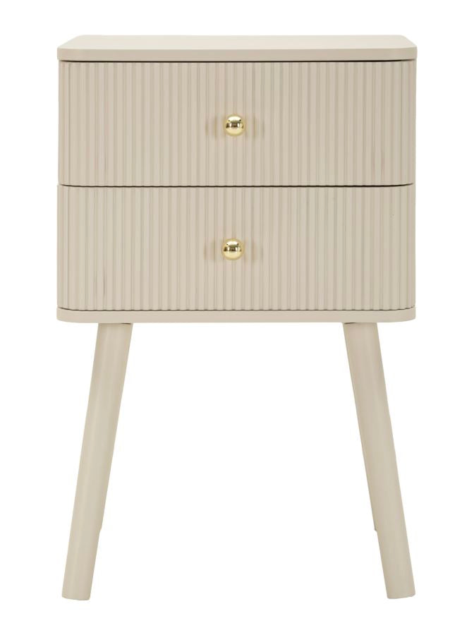 Nachtkastje Shy Bedside 2 Drawers 34×37,5×59 cm