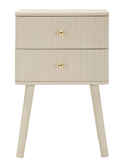 Nachtkastje Shy Bedside 2 Drawers 34×37,5×59 cm