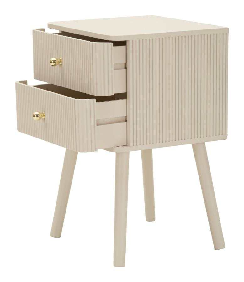 Nachtkastje Shy Bedside 2 Drawers 34×37,5×59 cm