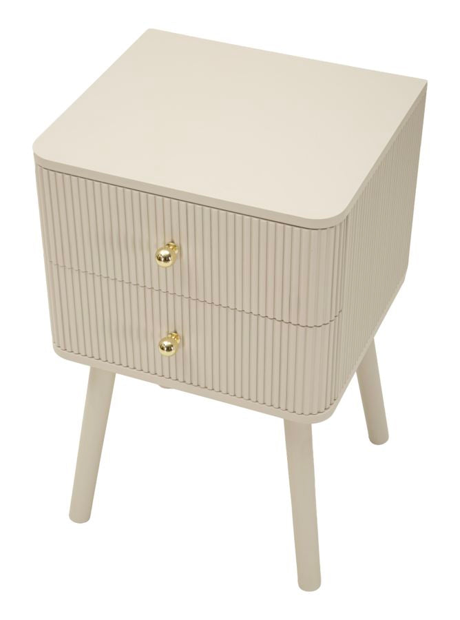 Nachtkastje Shy Bedside 2 Drawers 34×37,5×59 cm