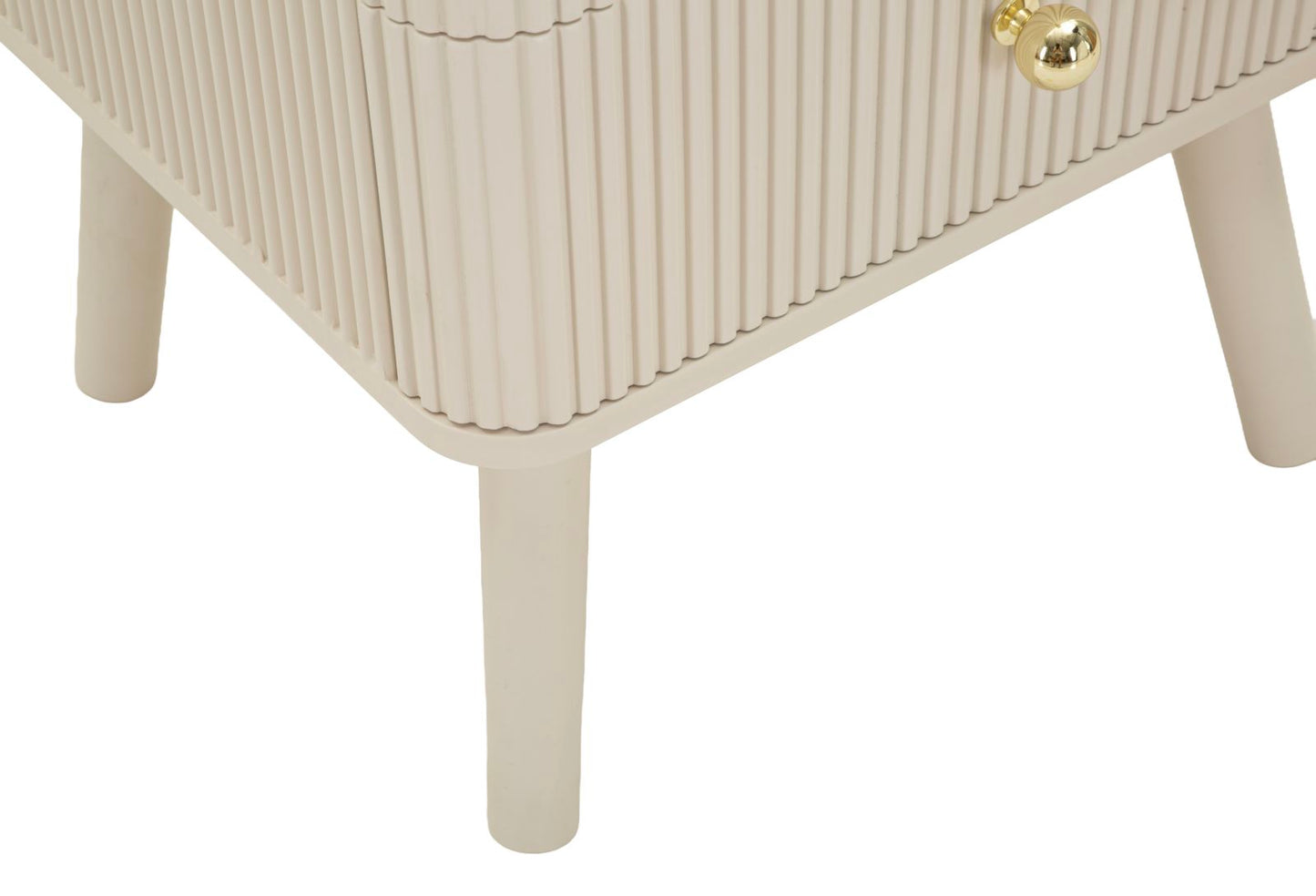 Nachtkastje Shy Bedside 3 Drawers 37,5×34×61 cm