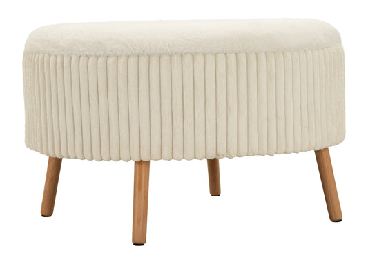 Poef Goteborg Big Pouf Ø 83×56 cm