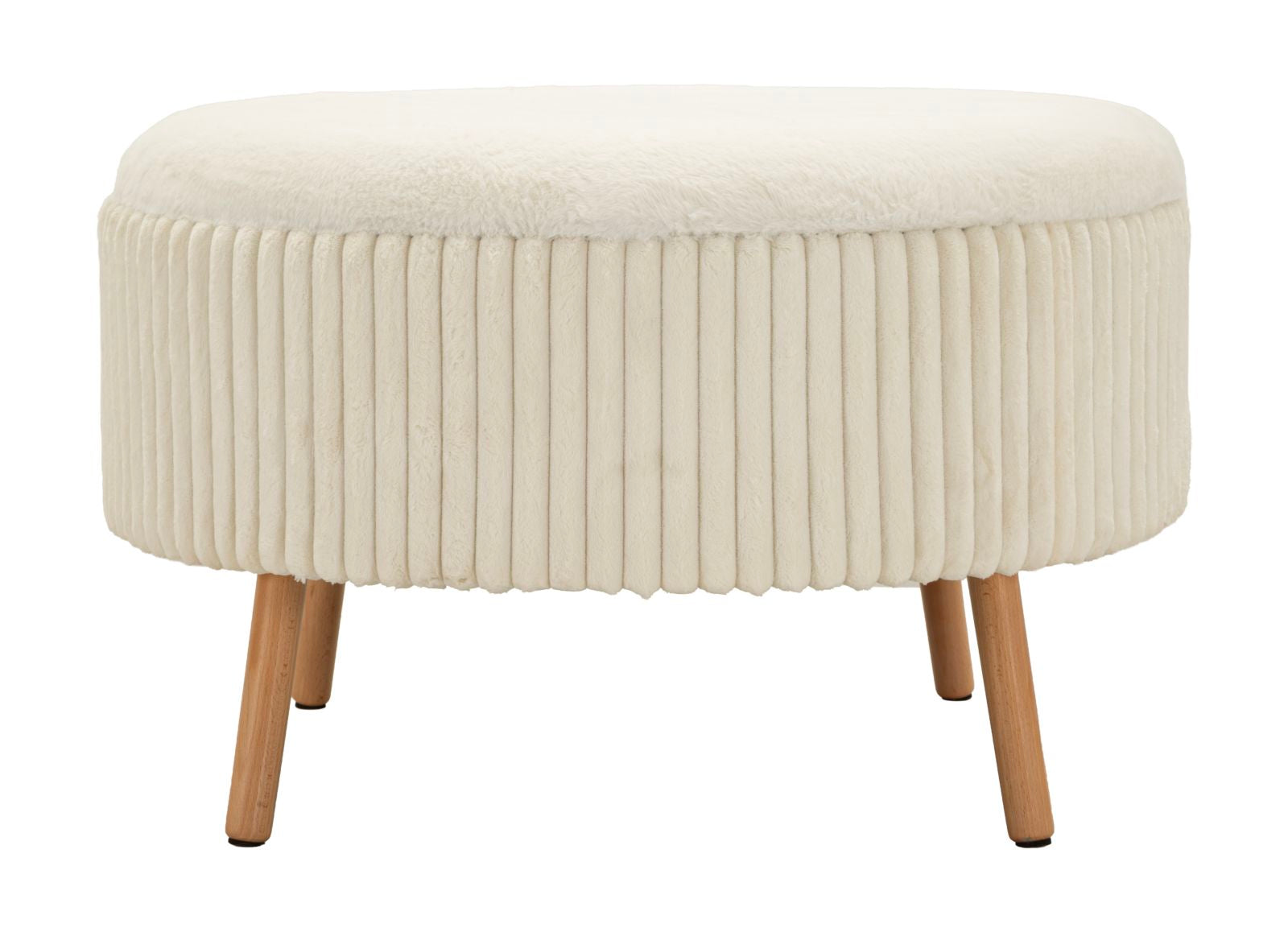 Poef Goteborg Big Pouf Ø 83×56 cm