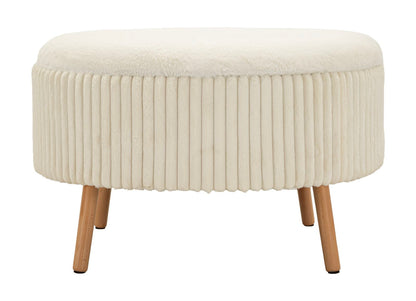 Poef Goteborg Big Pouf Ø 83×56 cm