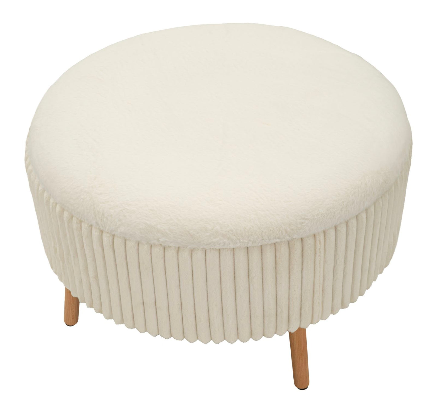 Poef Goteborg Big Pouf Ø 83×56 cm