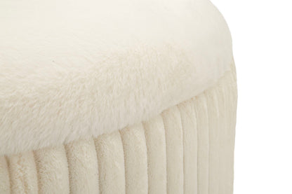 Poef Goteborg Big Pouf Ø 83×56 cm