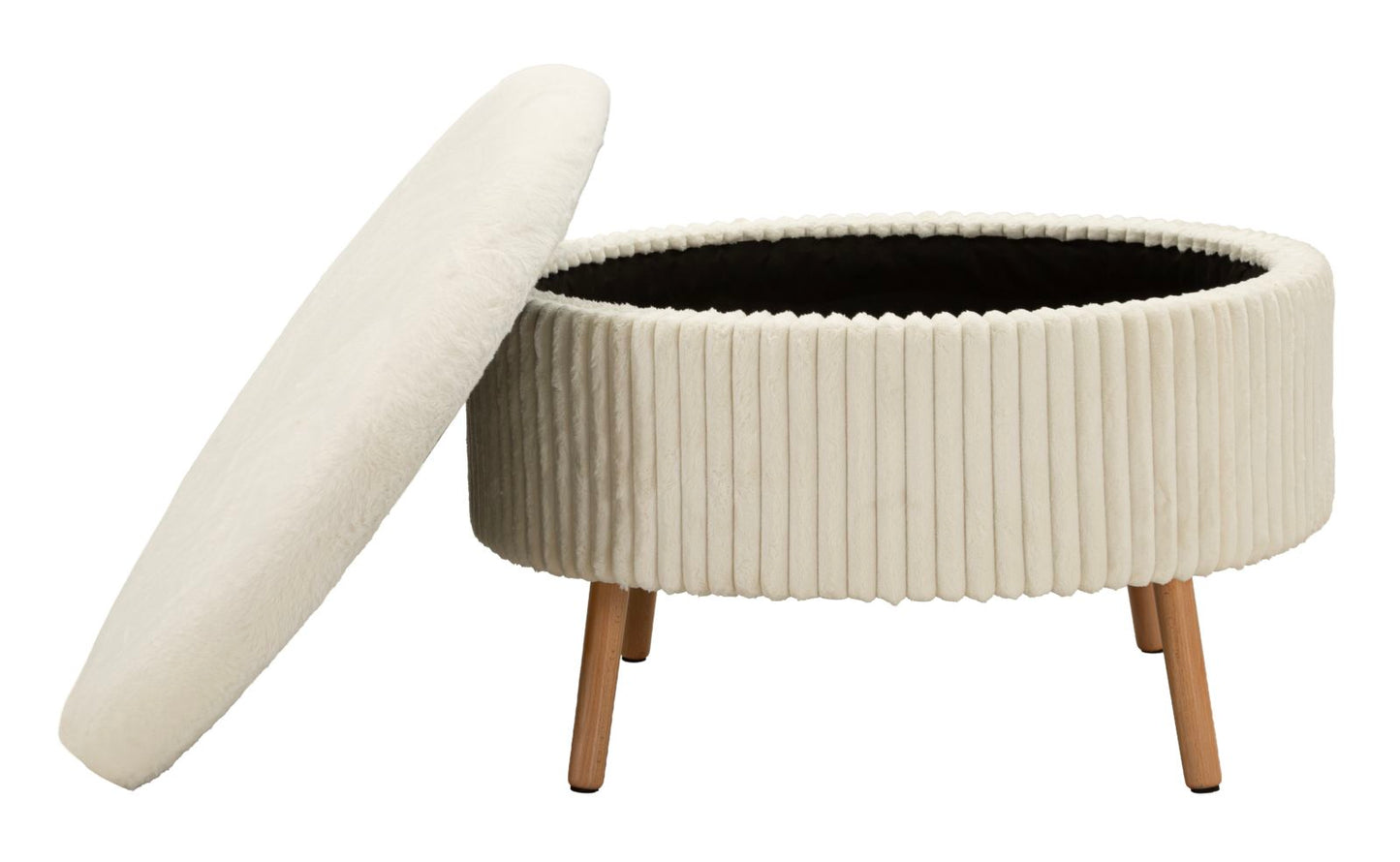 Poef Goteborg Big Pouf Ø 83×56 cm