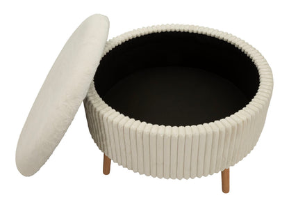 Poef Goteborg Big Pouf Ø 83×56 cm