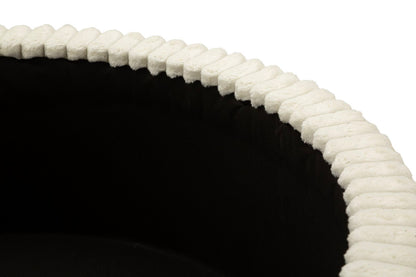 Poef Goteborg Big Pouf Ø 83×56 cm