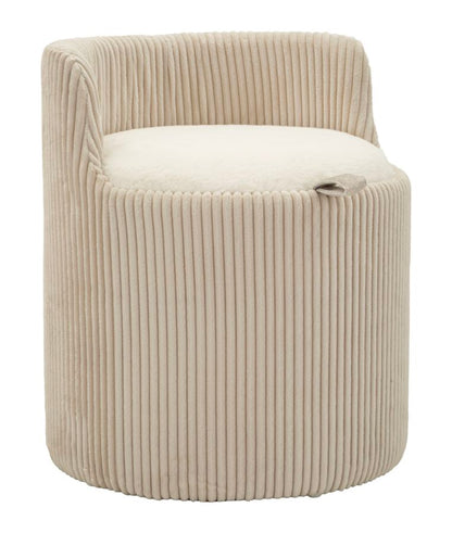 Poef Dublino Dressing Table Pouf Withs Torage Ø 47×53 cm