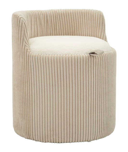 Poef Dublino Dressing Table Pouf Withs Torage Ø 47×53 cm