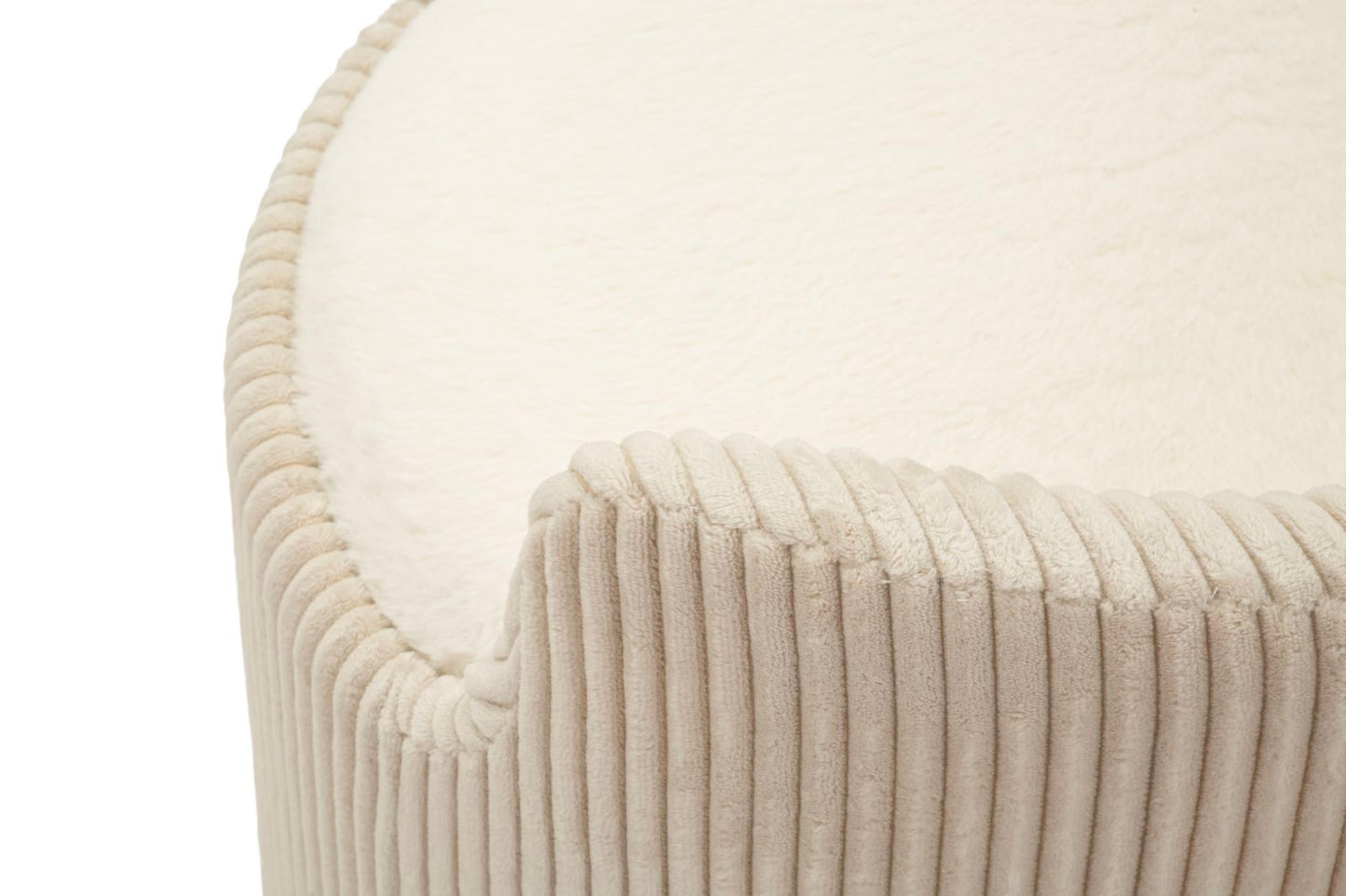 Poef Dublino Dressing Table Pouf Withs Torage Ø 47×53 cm