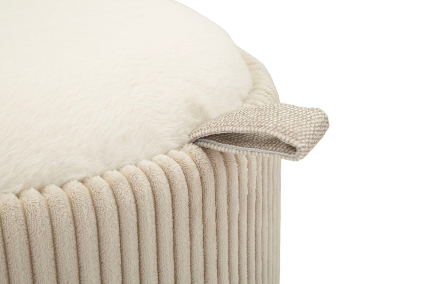 Poef Dublino Dressing Table Pouf Withs Torage Ø 47×53 cm