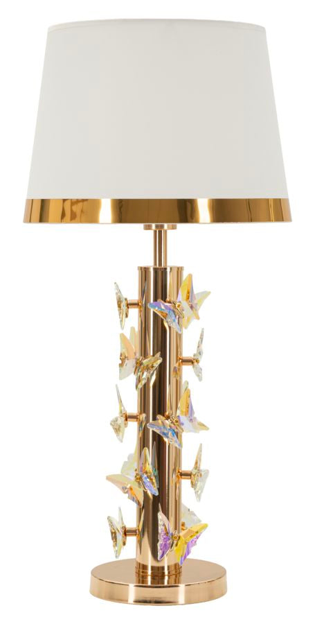 Tafellamp Butterfly Table Lamp Gold Ø 35×74 cm