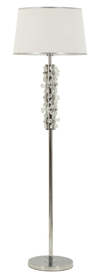 Vloerlamp Flower Floor Lamp Silver Ø 45×157 cm