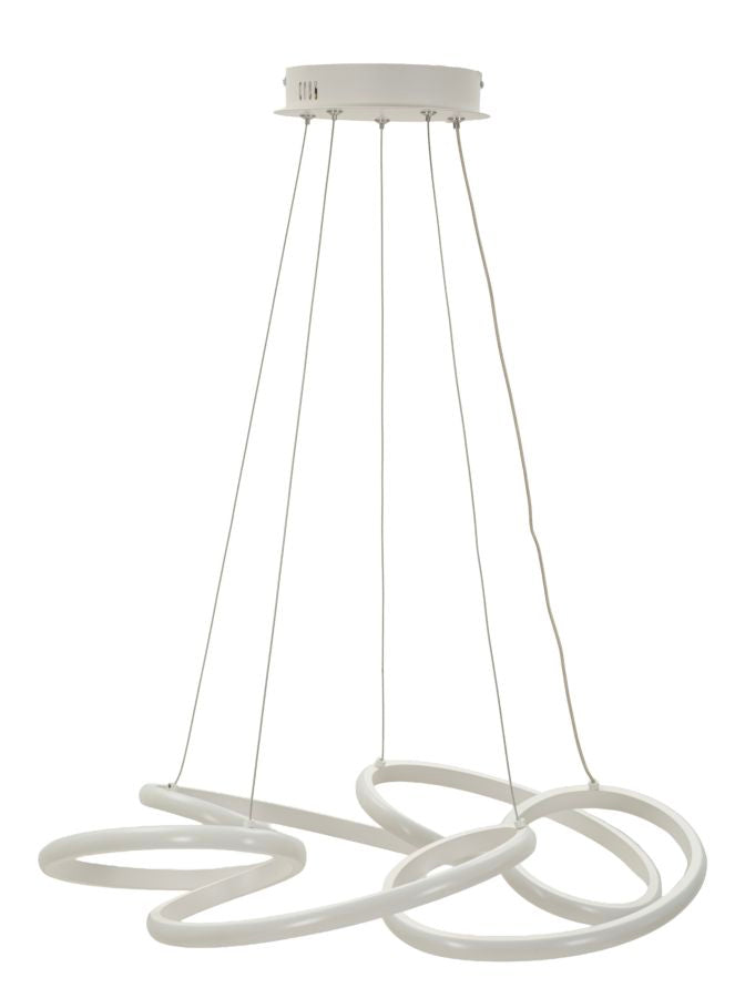 Plafondlamp Glovy Led Ceiling Lamp White Ø 55×120 cm