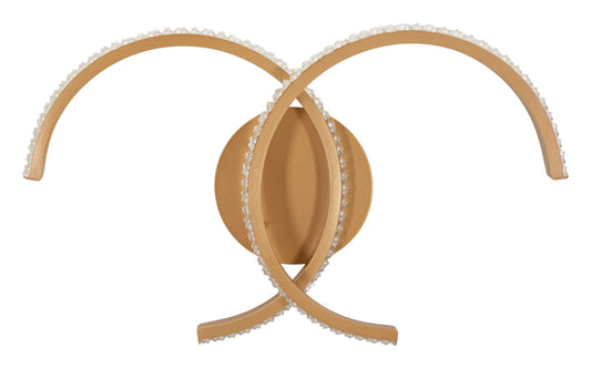 Wandlamp Led Wall Lamp Double C 41×8,5×24 cm