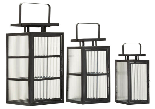 Lantaarn Andromeda Lantern Set 3 Pcs 25,5×25×50 cm