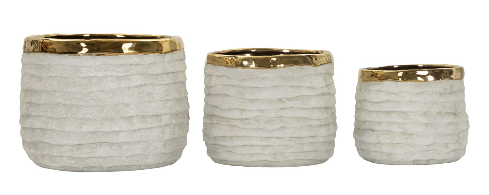Vaas Lima Tall Cachepot Set 3 Pcs Ø 23×17,5 cm