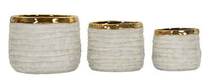 Vaas Lima Tall Cachepot Set 3 Pcs Ø 23×17,5 cm