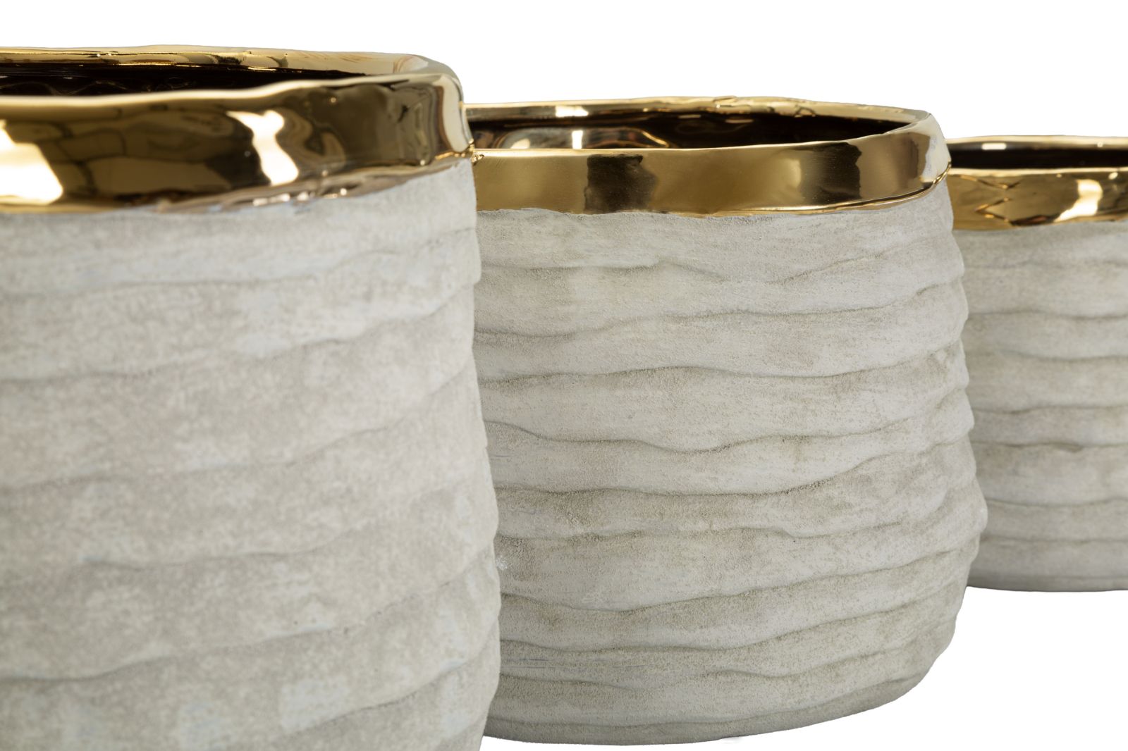 Vaas Lima Tall Cachepot Set 3 Pcs Ø 23×17,5 cm