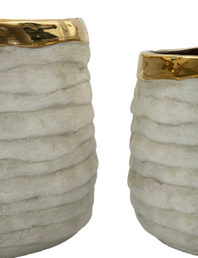Vaas Lima Tall Cachepot Set 3 Pcs Ø 23×17,5 cm