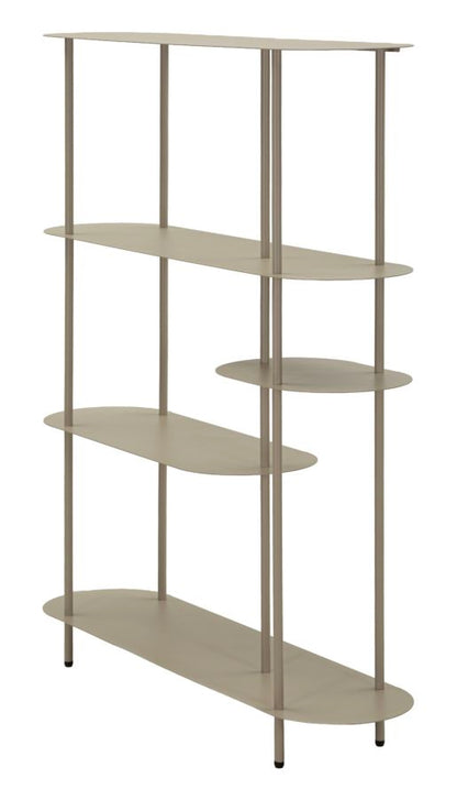 Boekenkast Saturn Book Shelf Dove Grey 118×31×139 cm