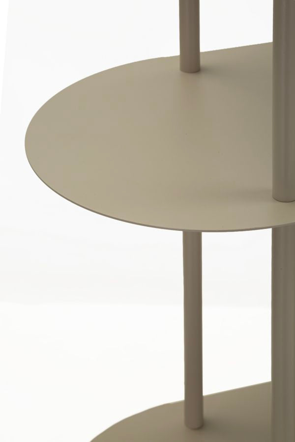 Boekenkast Saturn Book Shelf Dove Grey 118×31×139 cm