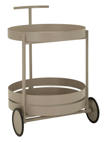 Decoratie Saturn Bar Cart Dove Grey 40×49,5×61 cm