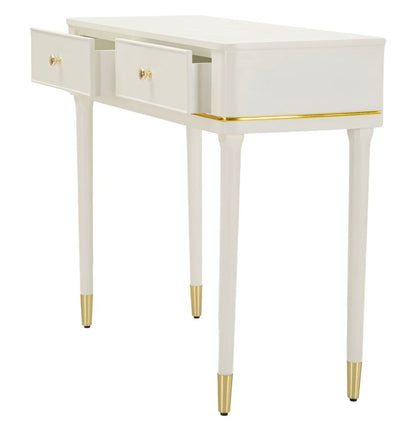 Consoletafel Camille Console White 101×37×78 cm