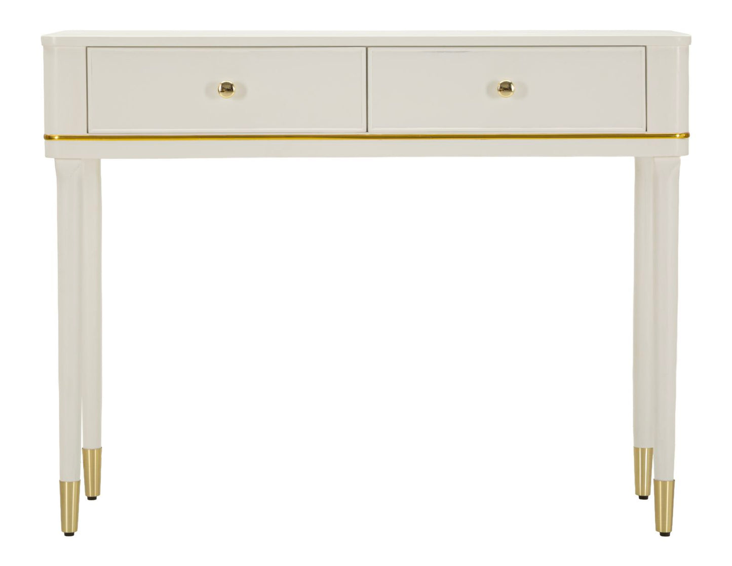 Consoletafel Camille Console White 101×37×78 cm