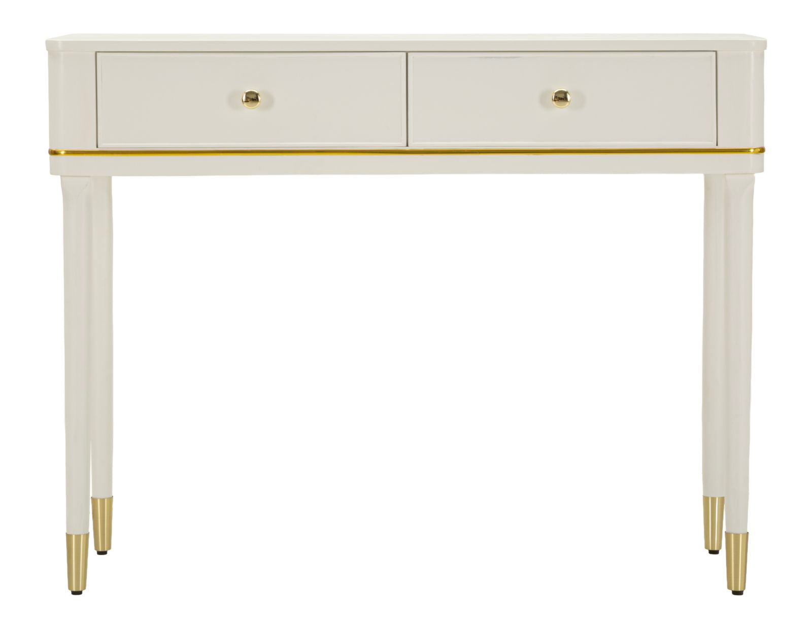 Consoletafel Camille Console White 101×37×78 cm