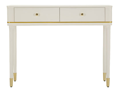Consoletafel Camille Console White 101×37×78 cm