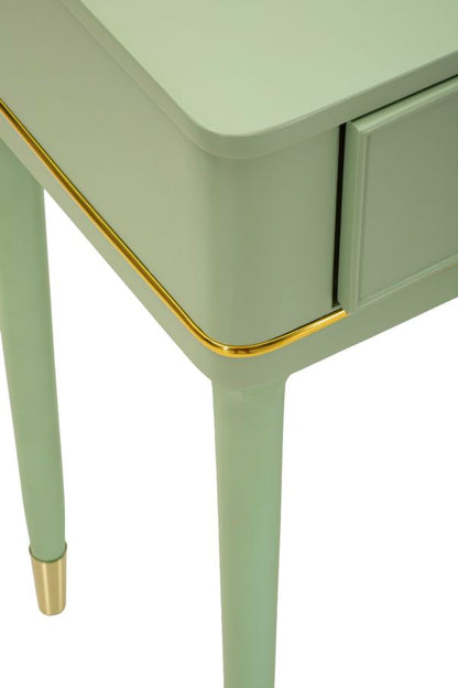 Consoletafel Camille Console Green 101×37×78 cm