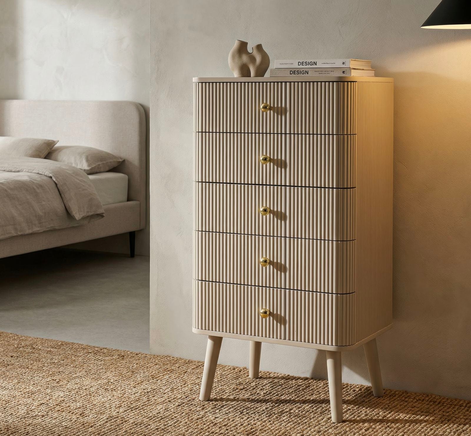 Ladekast Shy Drawers 37,5×34×89 cm