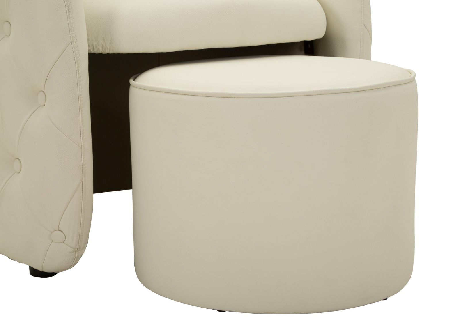 Fauteuil Zagabria Armchair With Stool 76×75×80 cm