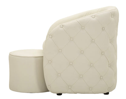 Fauteuil Zagabria Armchair With Stool 76×75×80 cm