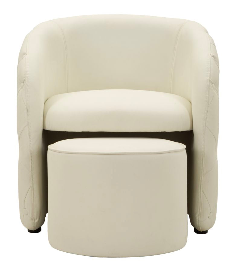 Fauteuil Zagabria Armchair With Stool 76×75×80 cm
